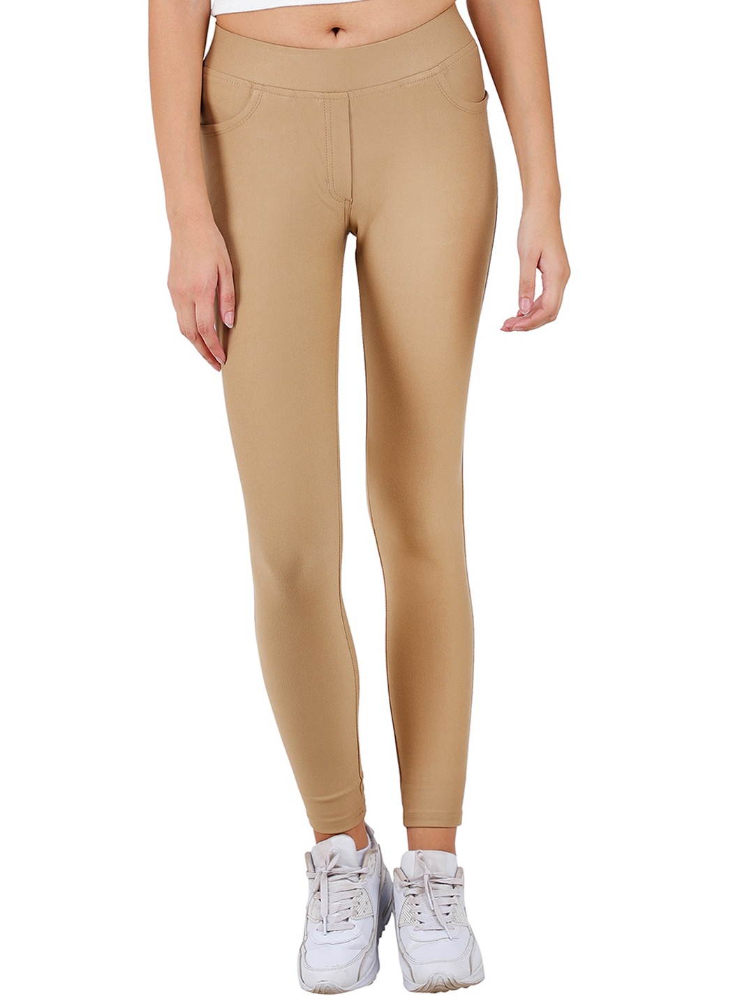 

SPIFFY Women Original Joggers Trousers, Beige