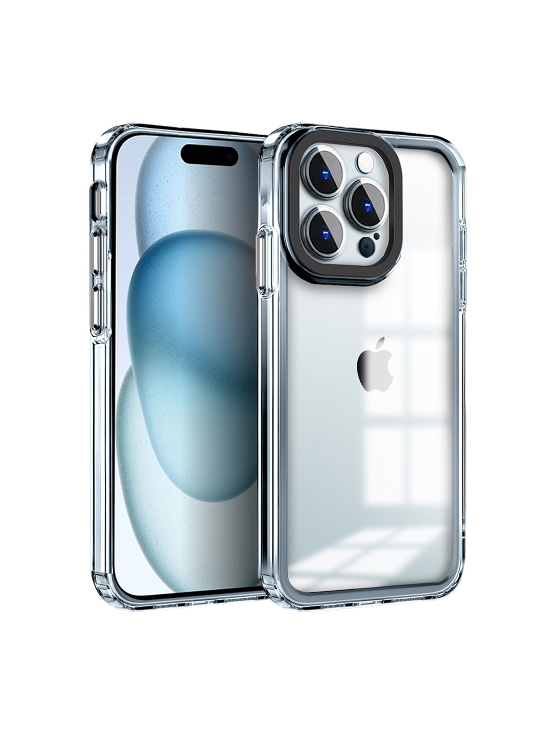 

Karwan Solid Printed iPhone 14 Pro Back Case Mobile Accessories, Transparent