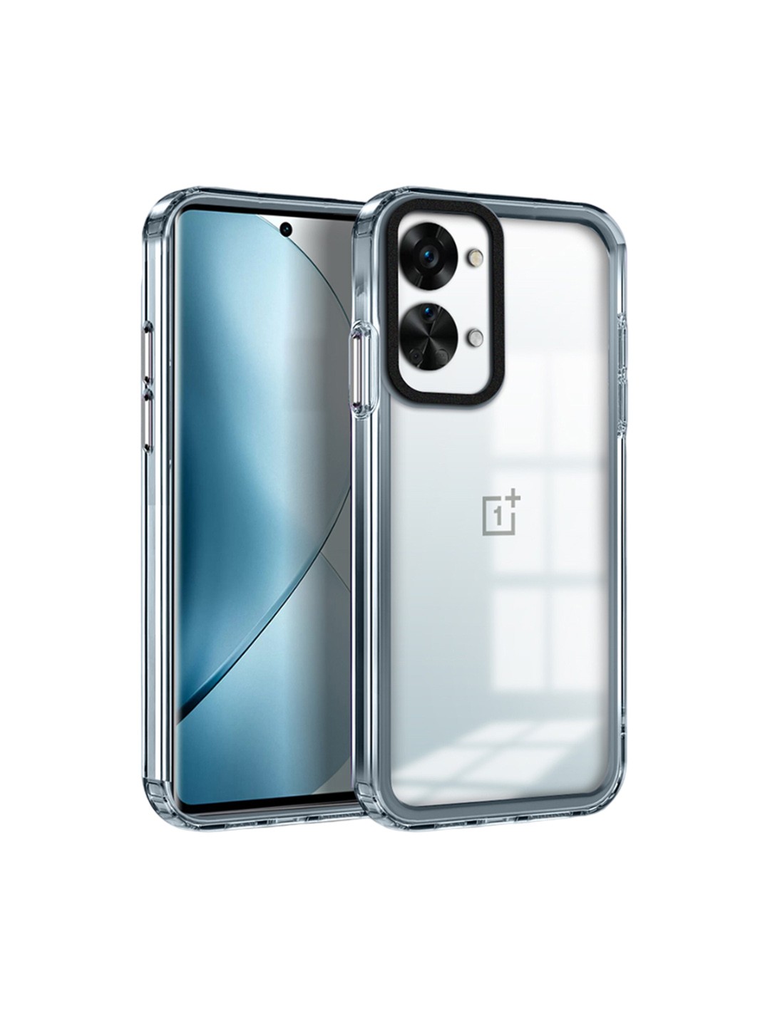 

Karwan Solid Printed Oneplus Nord 2T Back Case Mobile Accessories, Transparent