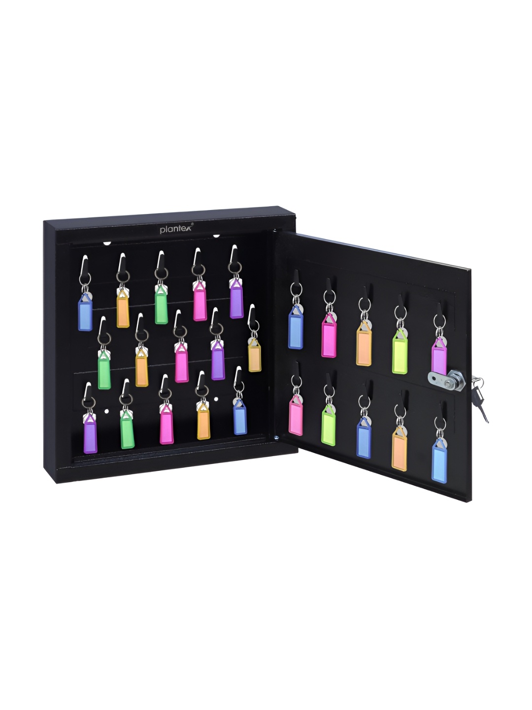 

Plantex Black GI Metal Key Holders