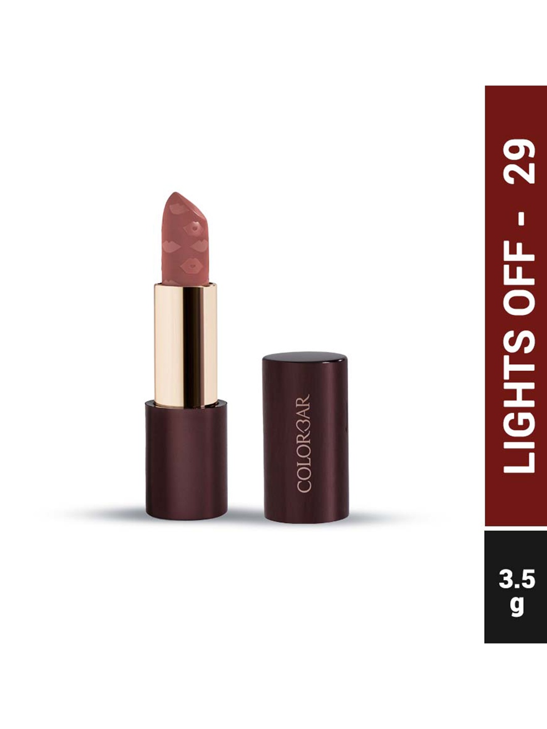 

Colorbar Sinful Long Lasting Creamy Matte Lipcolor - Lights Off 29, Nude