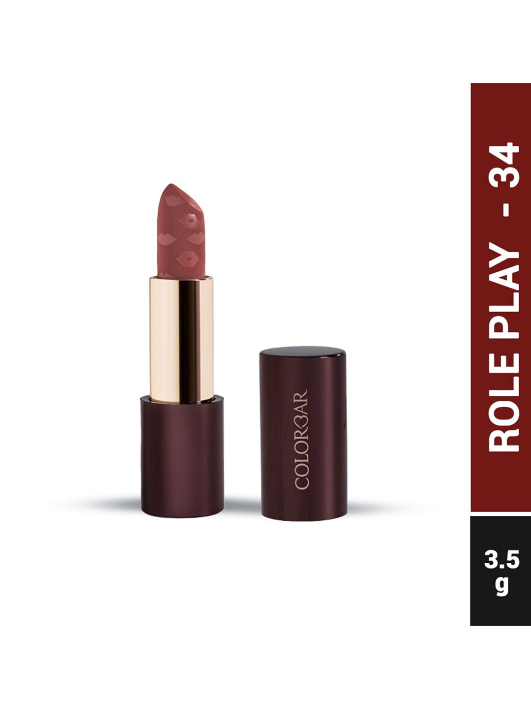 

Colorbar Sinful Long Lasting Creamy Matte Lipcolor - Roleplay 34, Brown