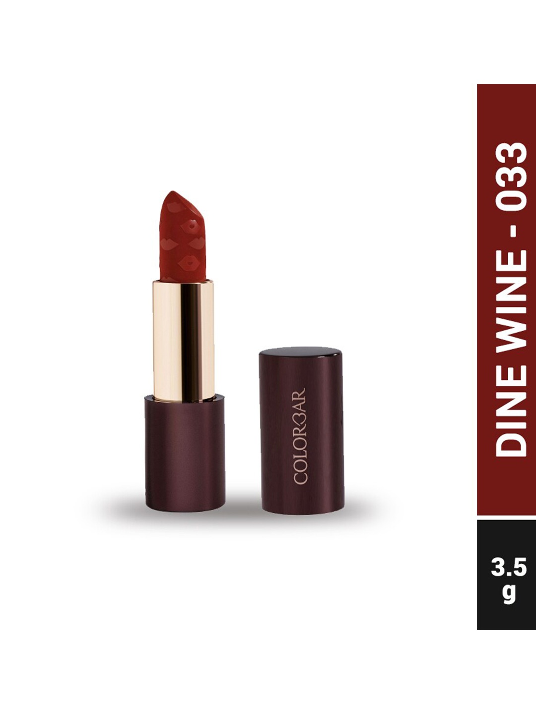

Colorbar Sinful Long Lasting Creamy Matte Lipcolor - Dine Wine 33, Maroon