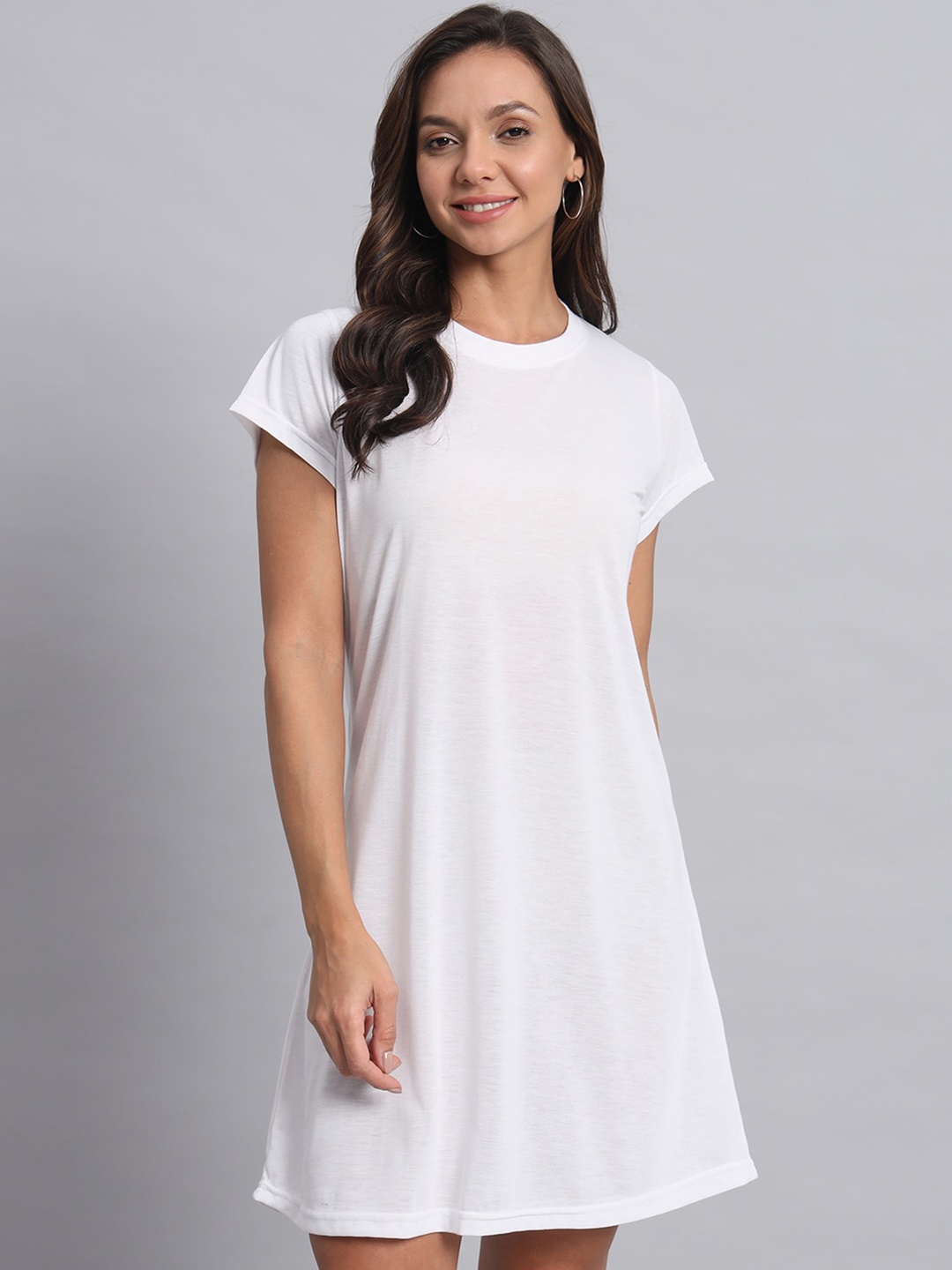 

Obaan A-Line Dress, White