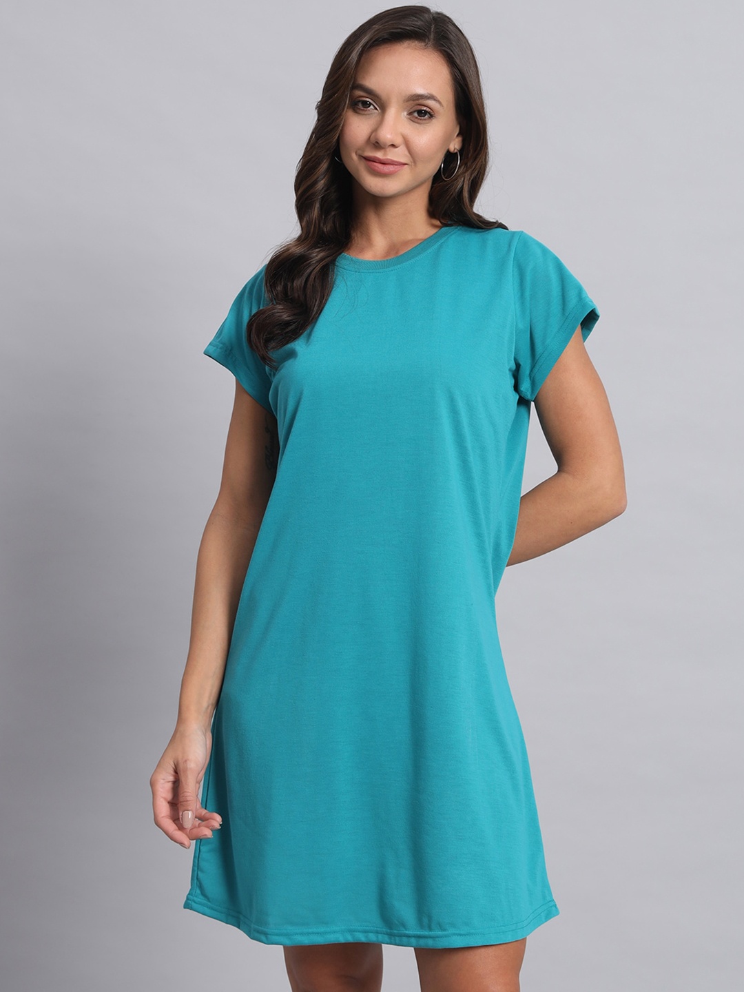 

Obaan A-Line Dress, Teal