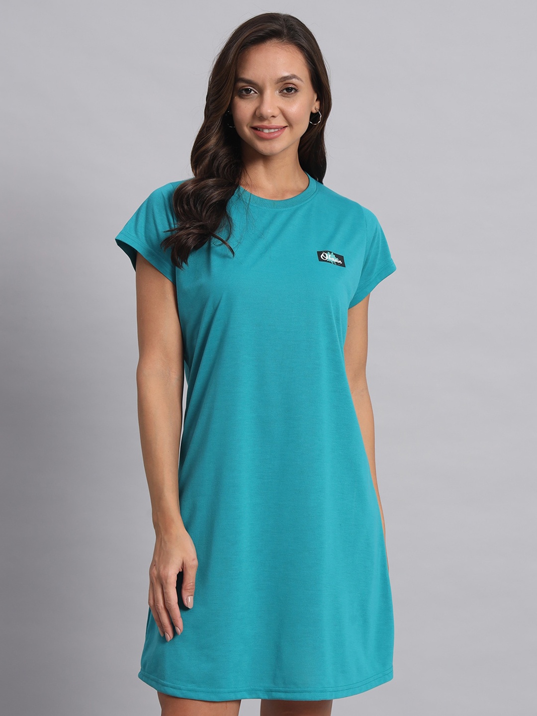 

Obaan A-Line Dress, Teal