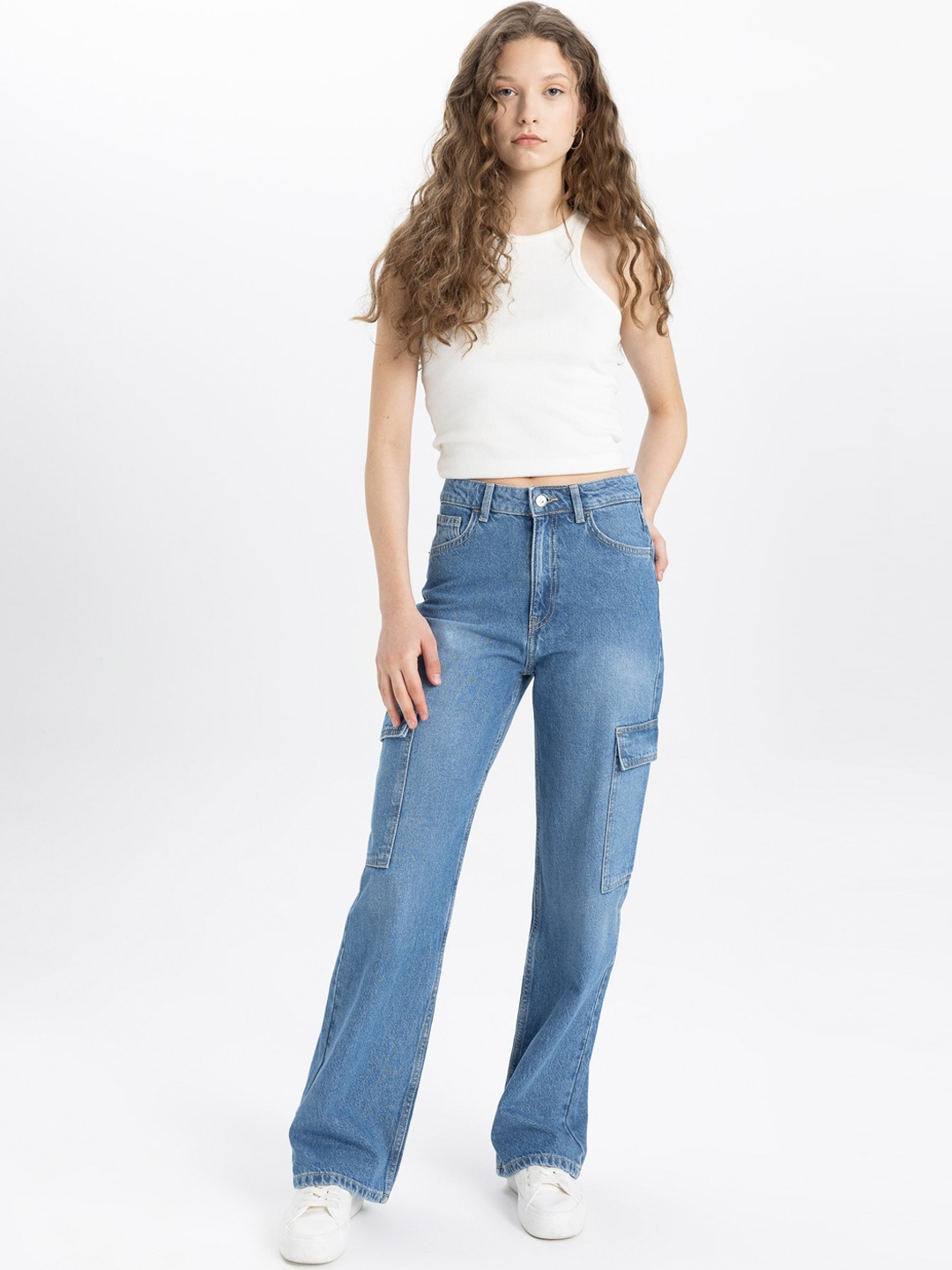 

DeFacto Women Cargos Trousers, Na