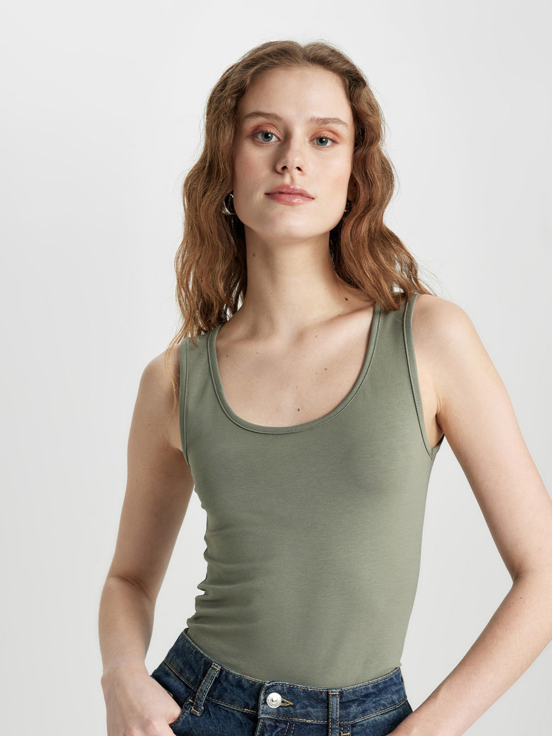 

DeFacto Cotton Tank Top, Na