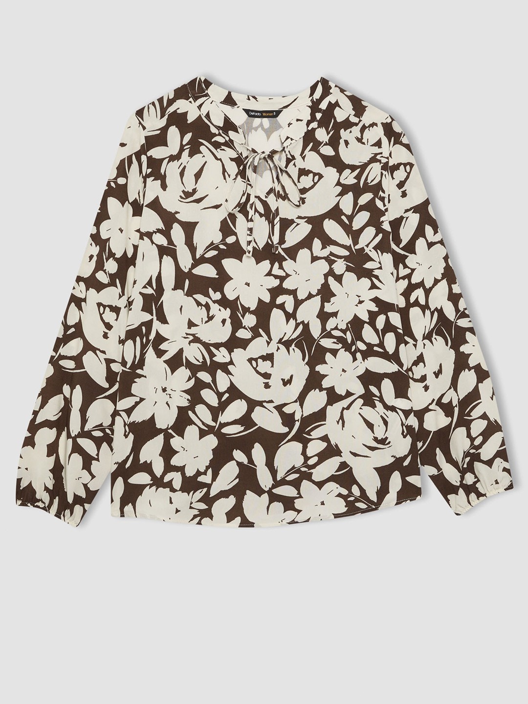 

DeFacto Floral Print Top, Na
