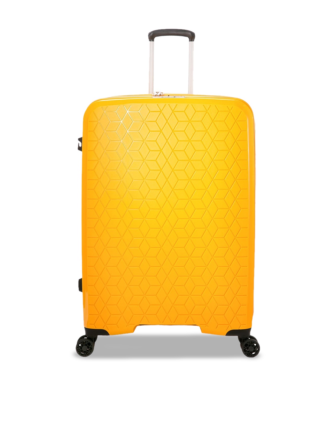 

VERAGE Diamond Textured Hard-Sided Large Trolley Bag- 73.6cm, Yellow