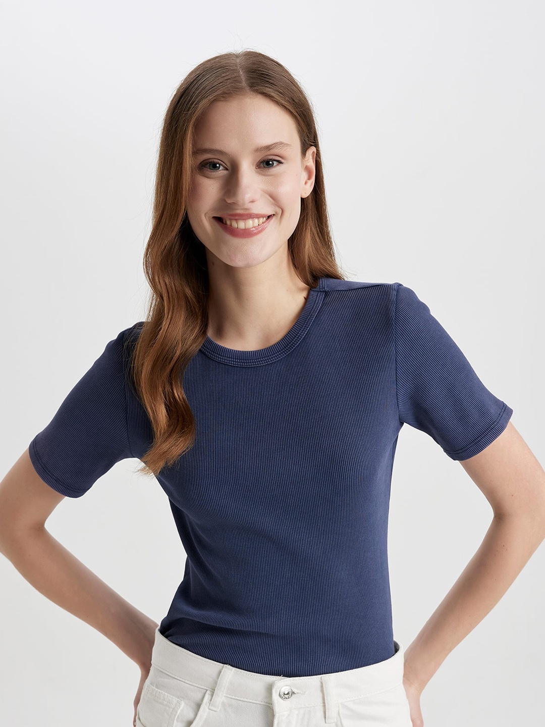 

DeFacto Women Pockets T-shirt, Na