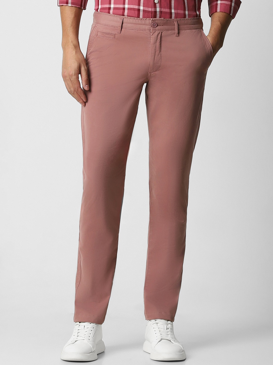 

Van Heusen Sport Men Slim Fit Trousers, Pink
