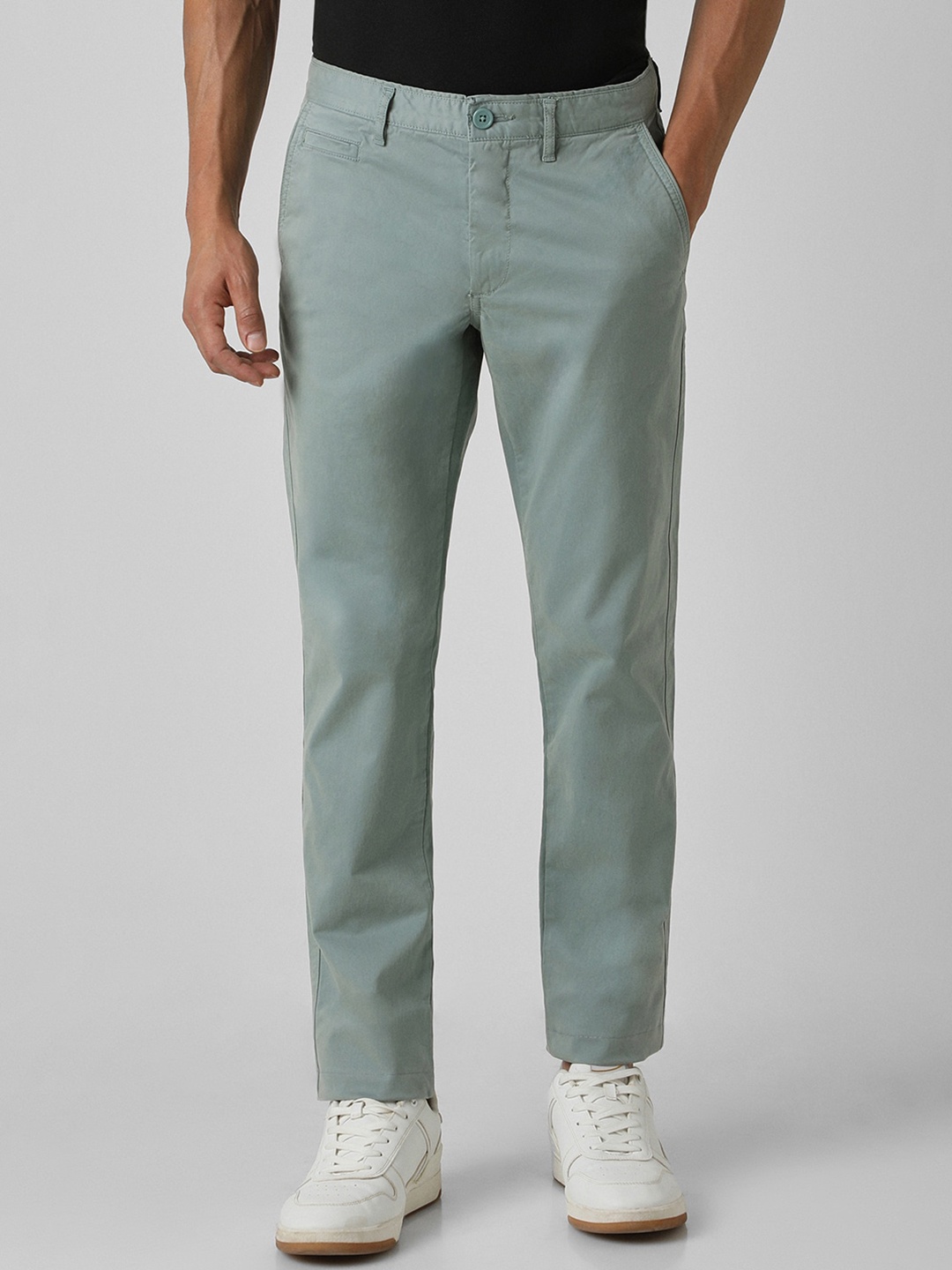 

Van Heusen Sport Men Slim Fit Trousers, Green