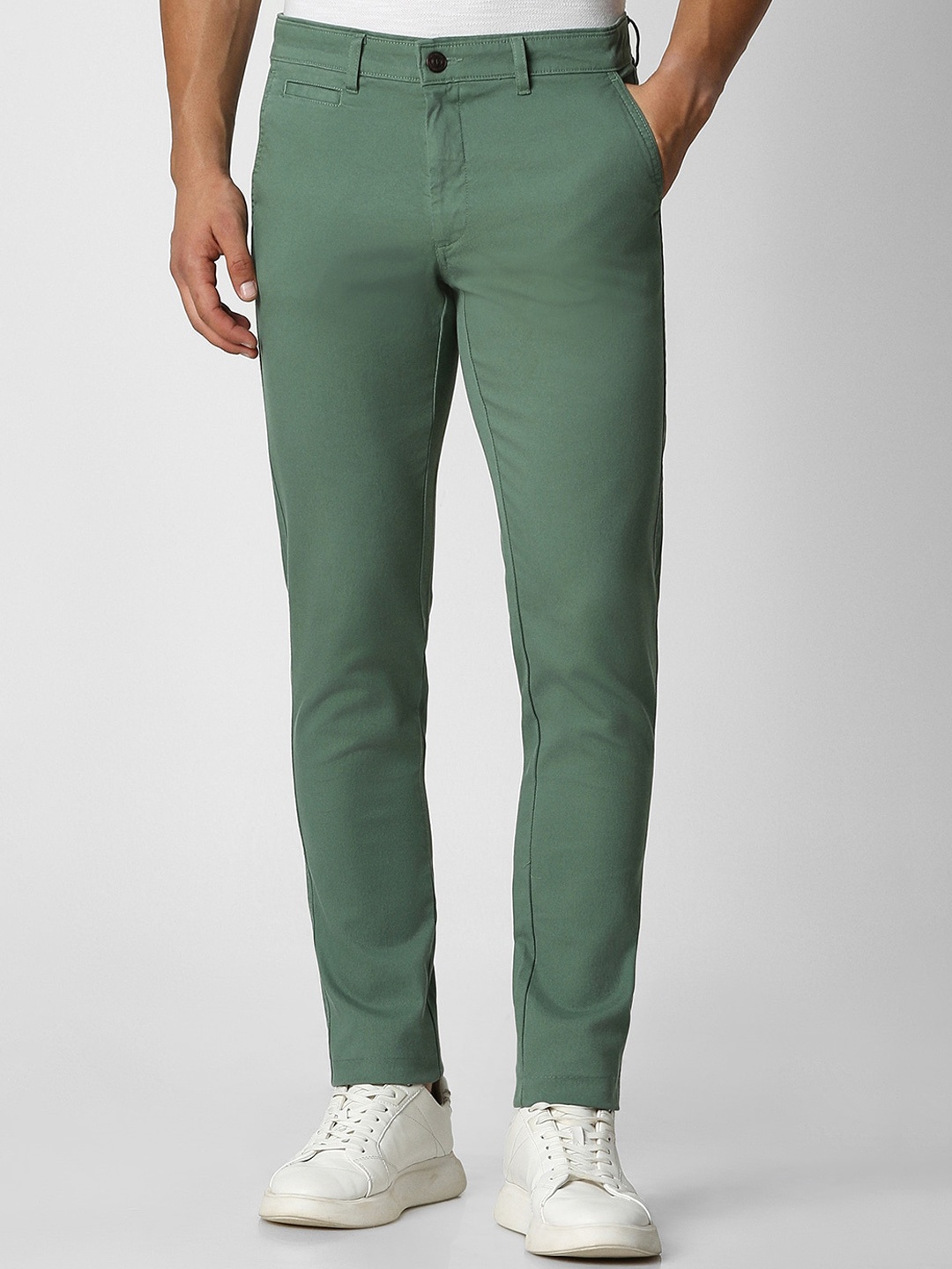 

Van Heusen Sport Men Slim Fit Trousers, Green