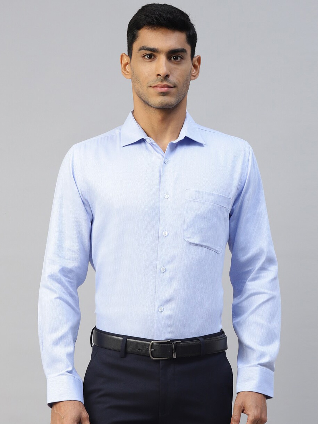 

DON VINO Men Comfort Opaque Casual Shirt, Blue