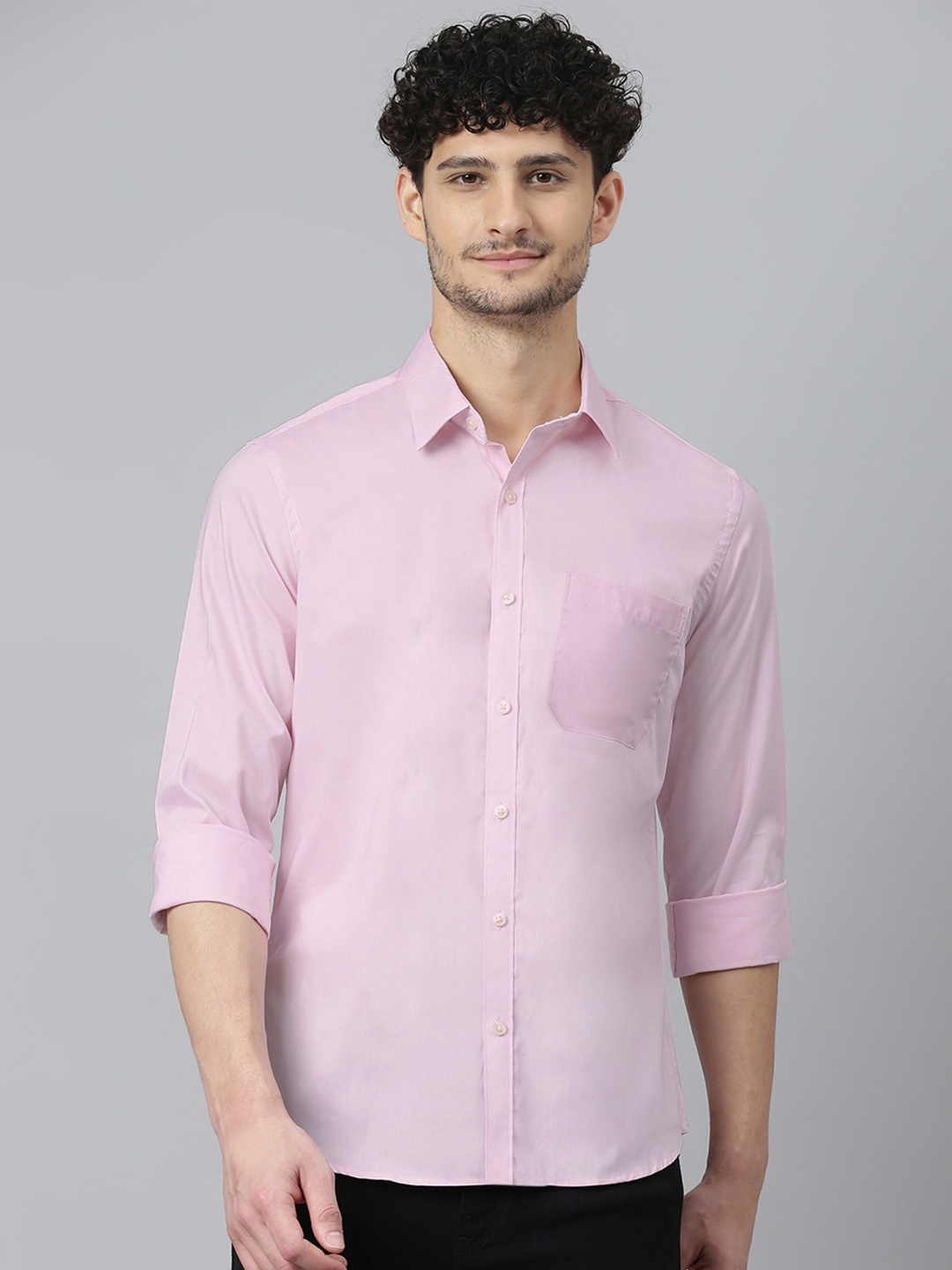 

DON VINO Men Comfort Opaque Casual Shirt, Pink