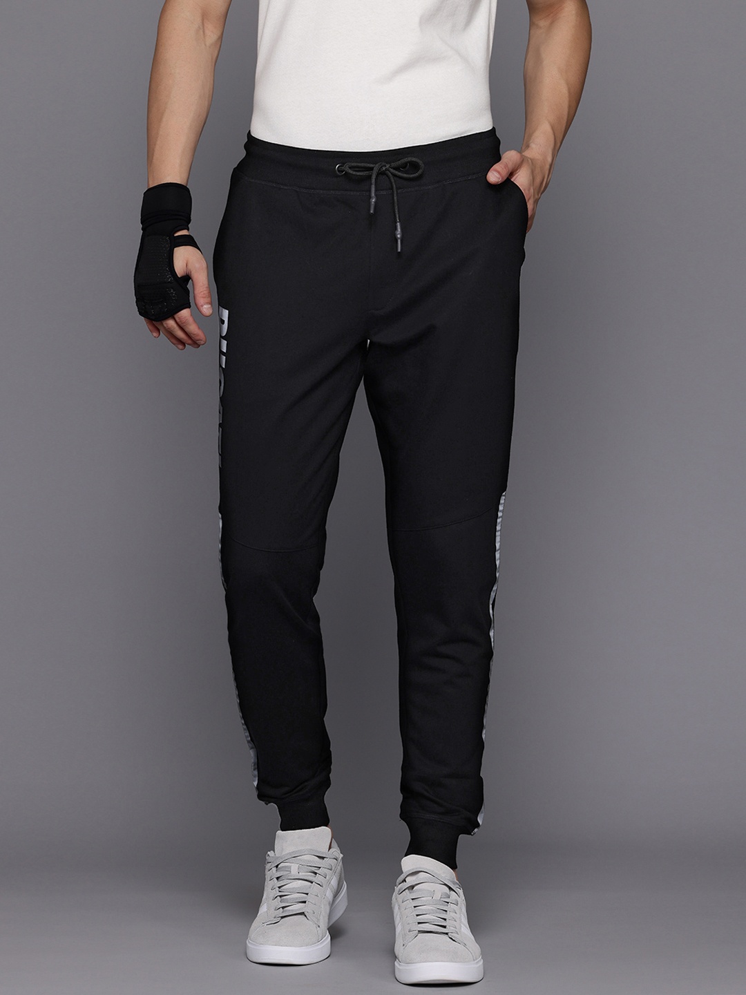 

Ducati Men Regular Fit Joggers, Black