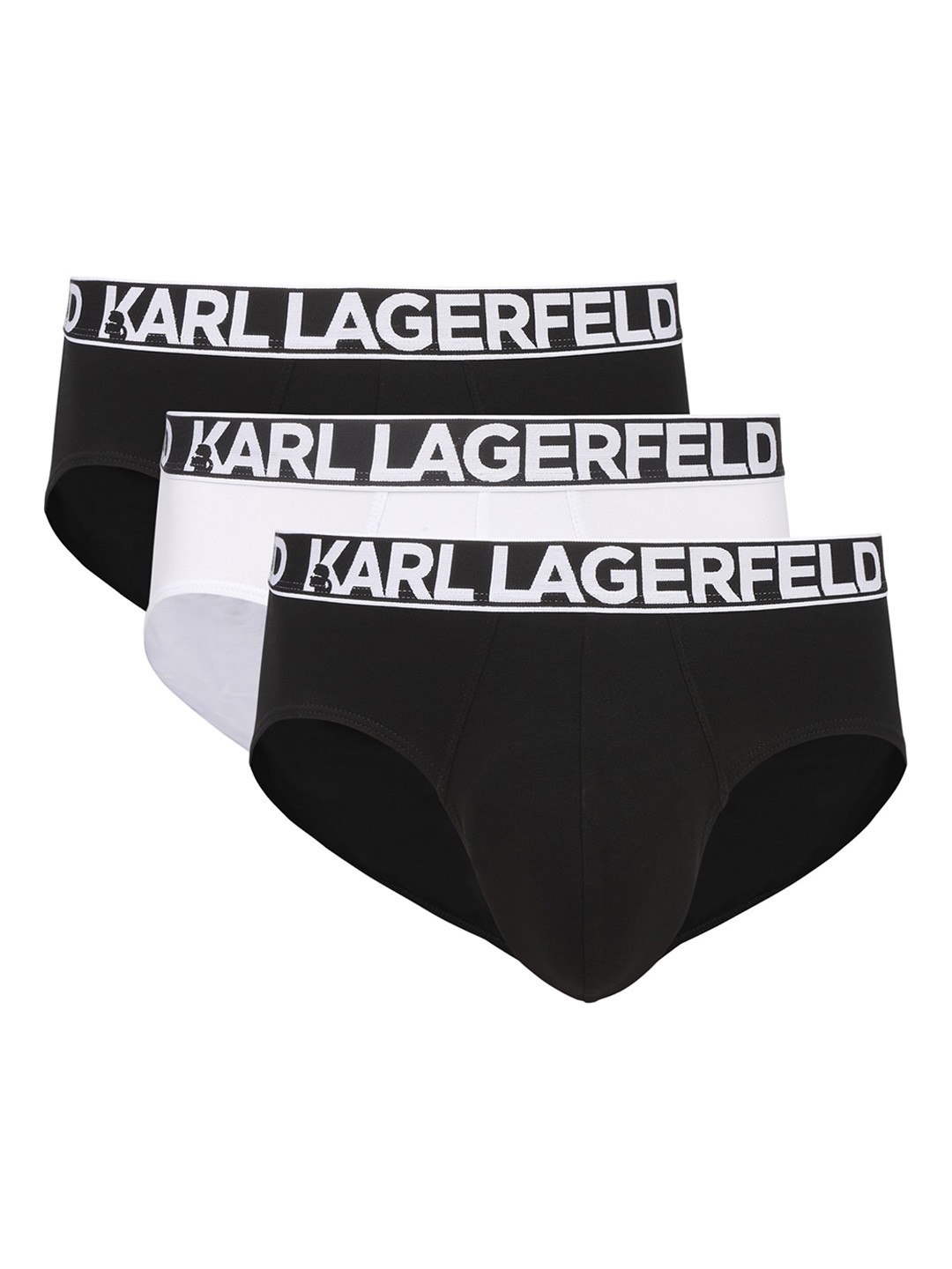 

Karl Lagerfeld Pack Of 3 Basic Briefs 0312095245S24003, Black