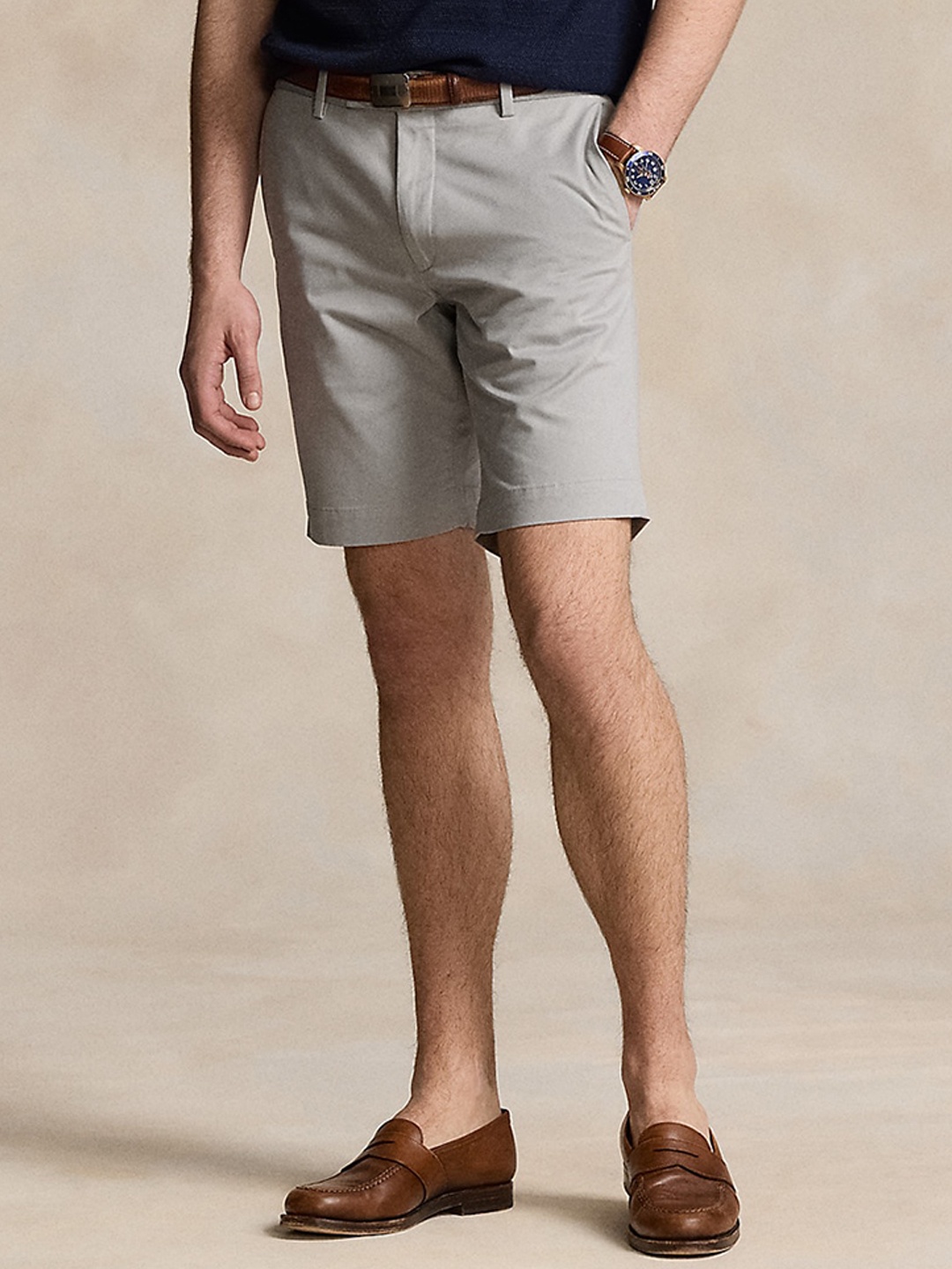 

Polo Ralph Lauren Men Slim-Fit Chino Shorts, Grey