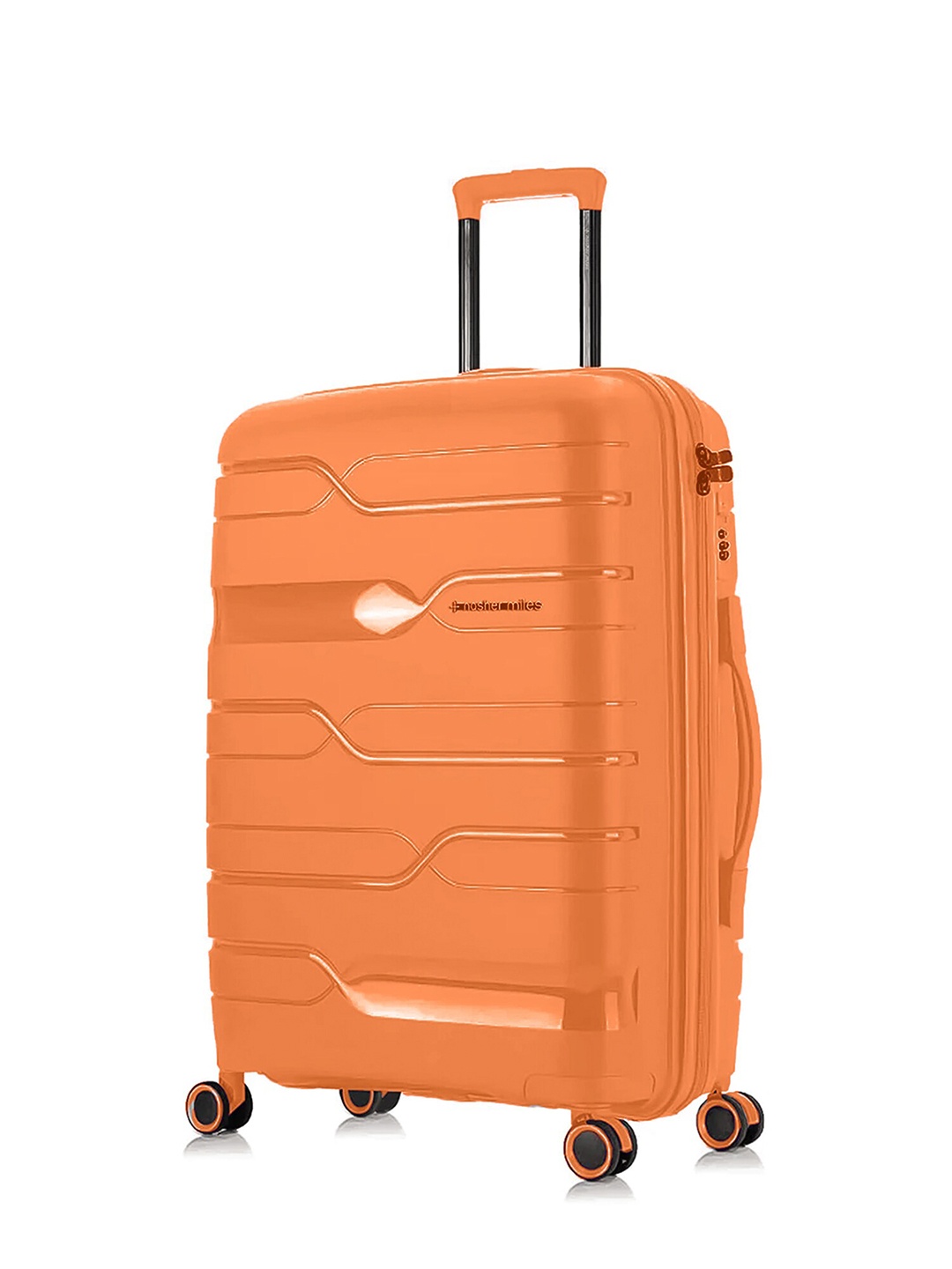 

Nasher Miles Paris Polypropylene Large Orange Trolley Bag - 28 Inch (75 cm)