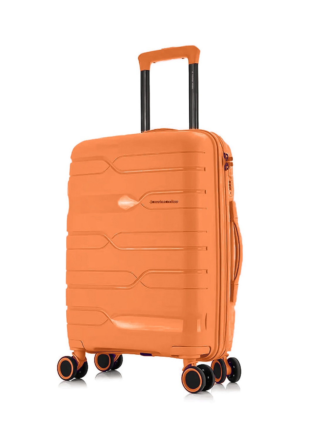 

Nasher Miles Paris Polypropylene Medium Orange Trolley Bag - 24 Inch (65 cm)