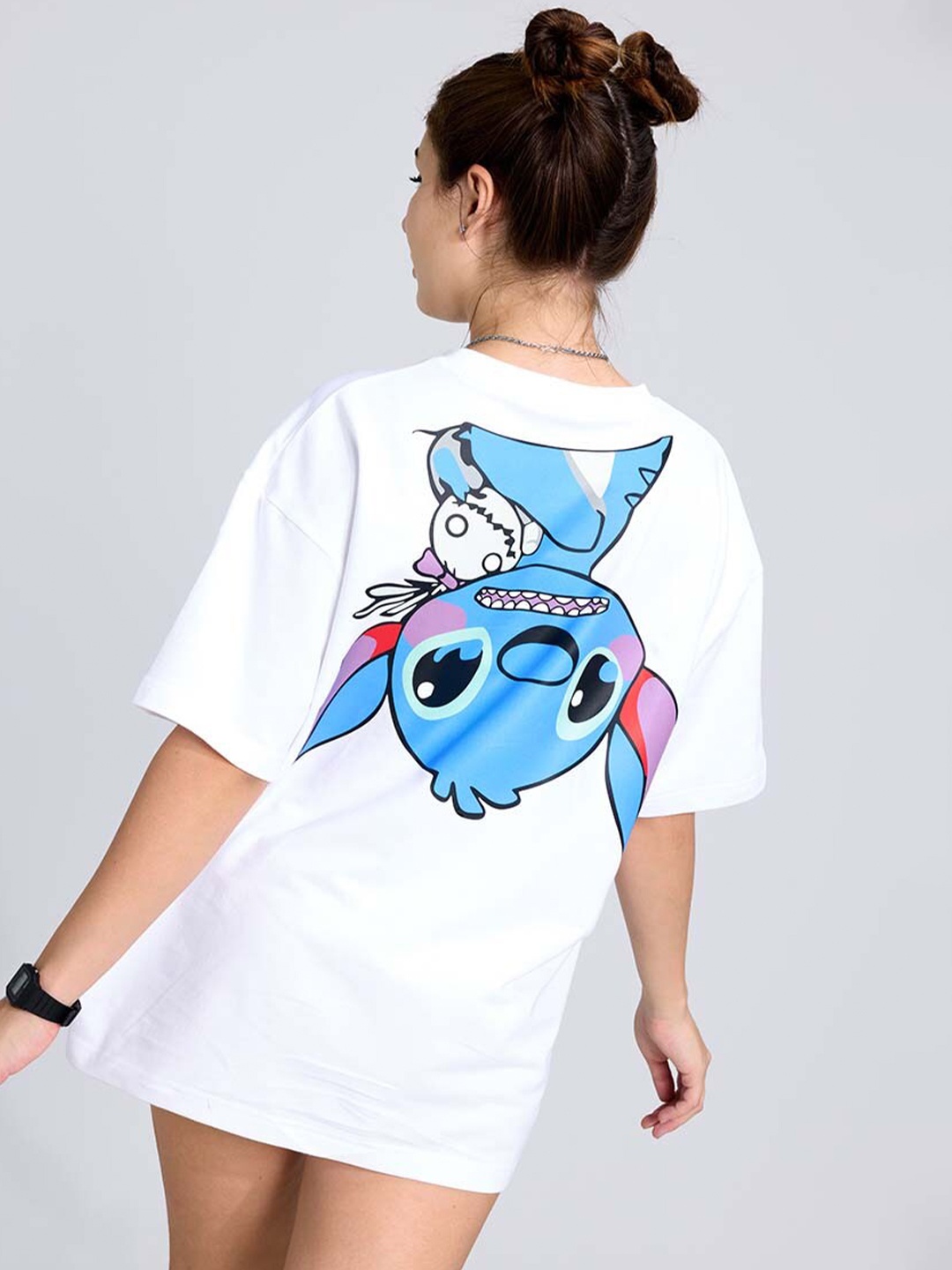 

PURPLEMANGO THE FRUIT OF FASHION Men Applique T-shirt, White