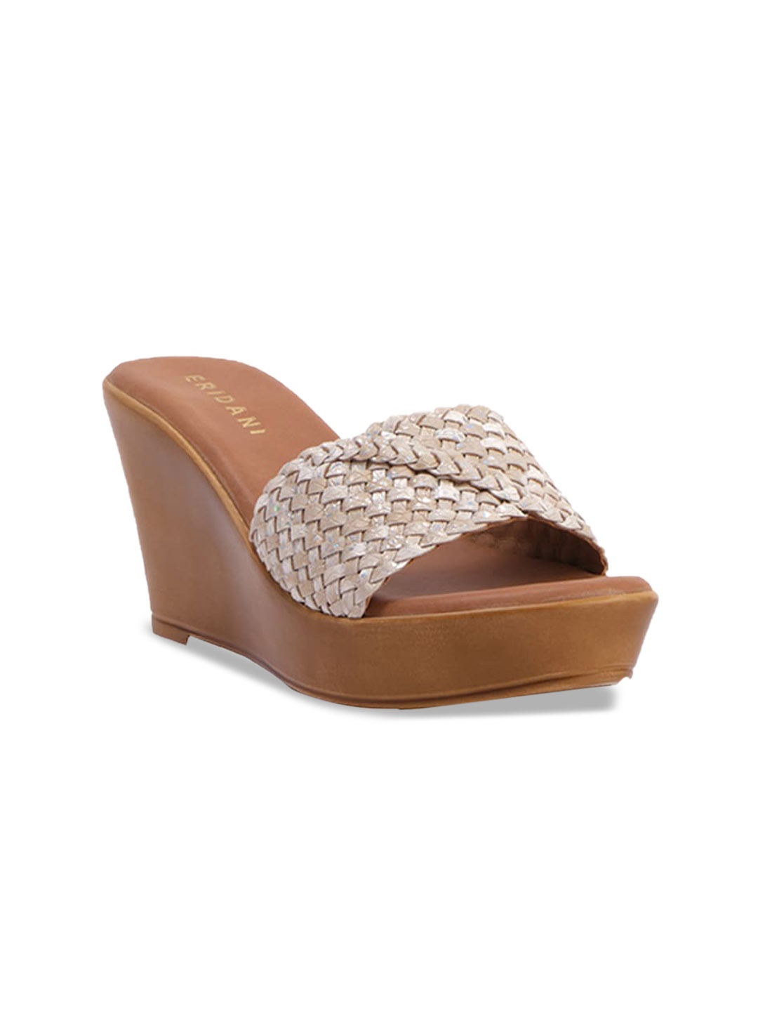 

ERIDANI Wedge Mules, Off white