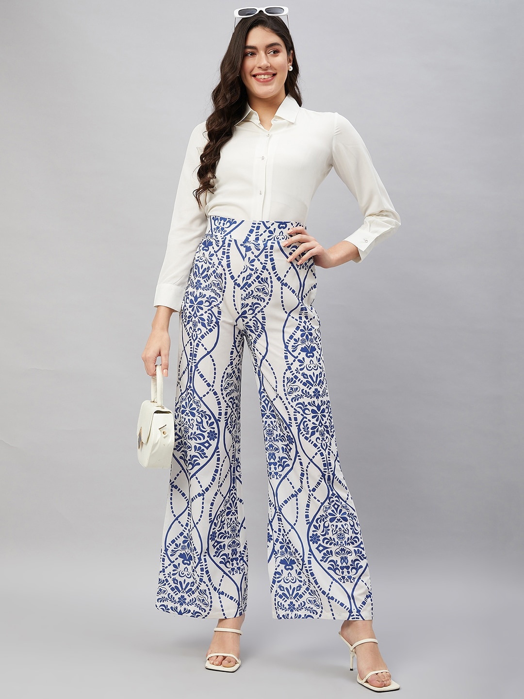 

Orchid Blues Shirt With Trousers Co-Ords, Blue