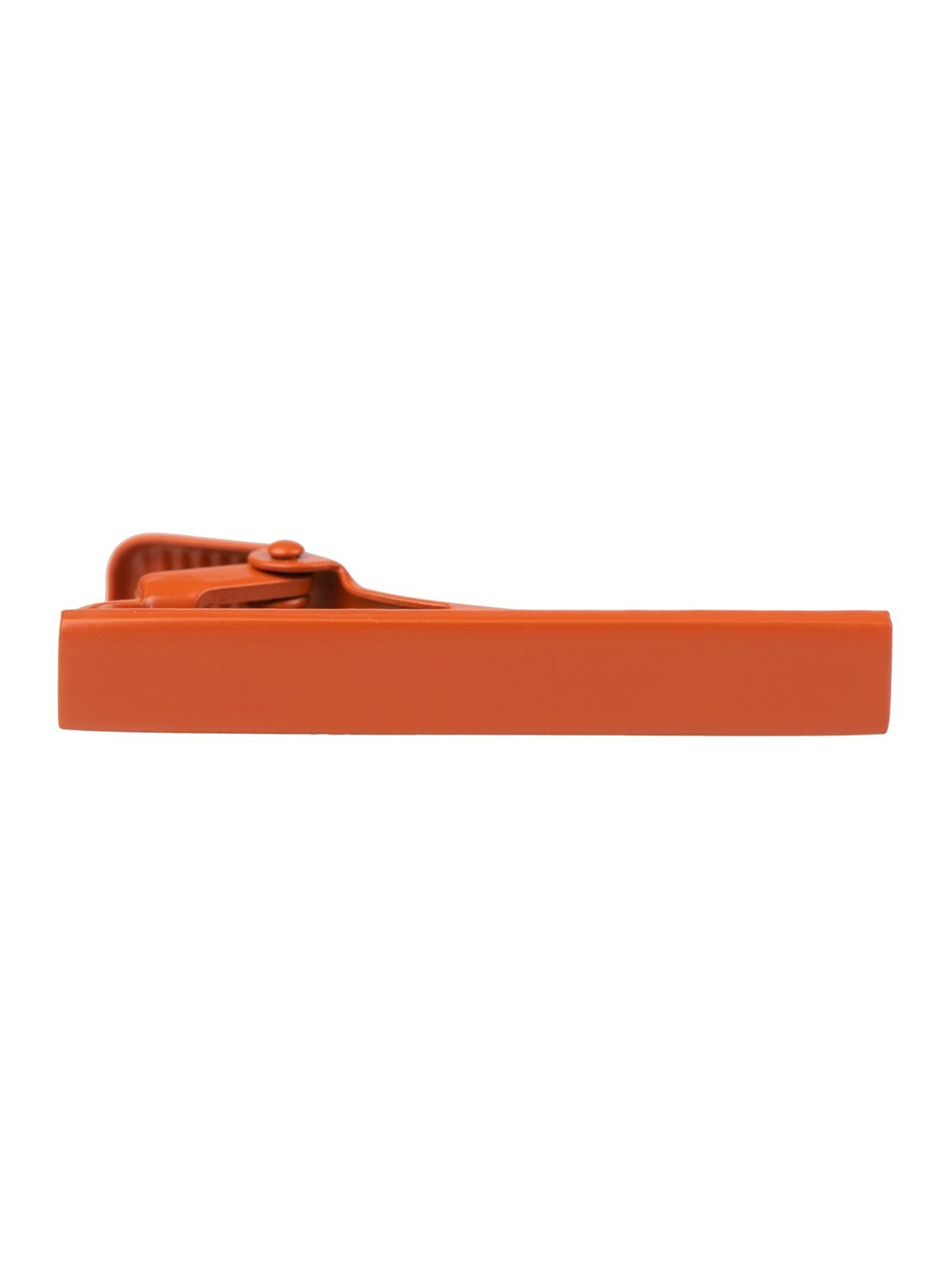 

The Tie Hub Men Solid Elegant Tie Bar, Orange