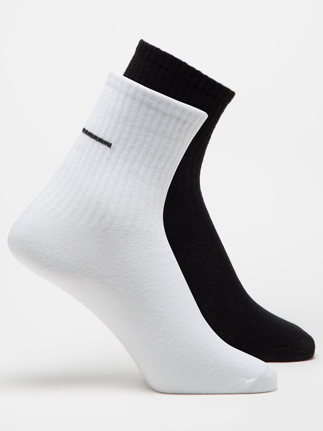 

J Style Women Pack Of 2 Ankle Length Socks, White