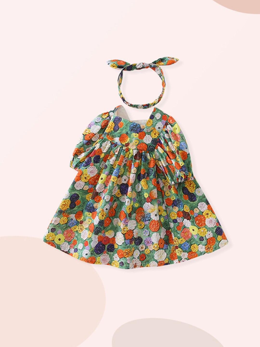 

StyleCast Floral Print A-Line Dress, Green