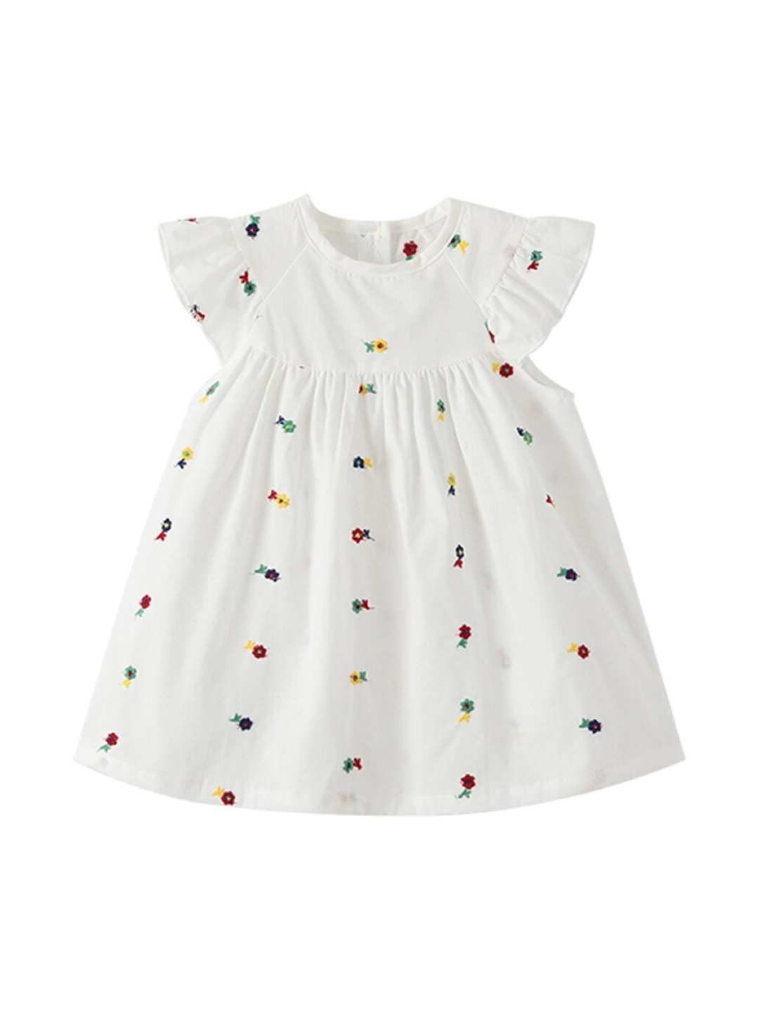 

StyleCast Embellished Halter Neck Fit & Flare Dress, White