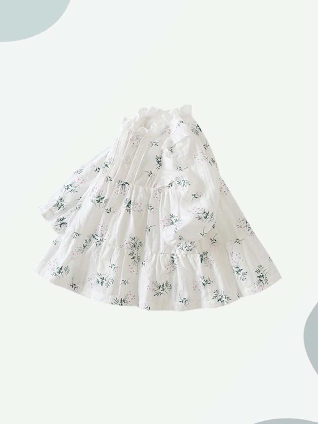 

StyleCast Floral Print A-Line Dress, White