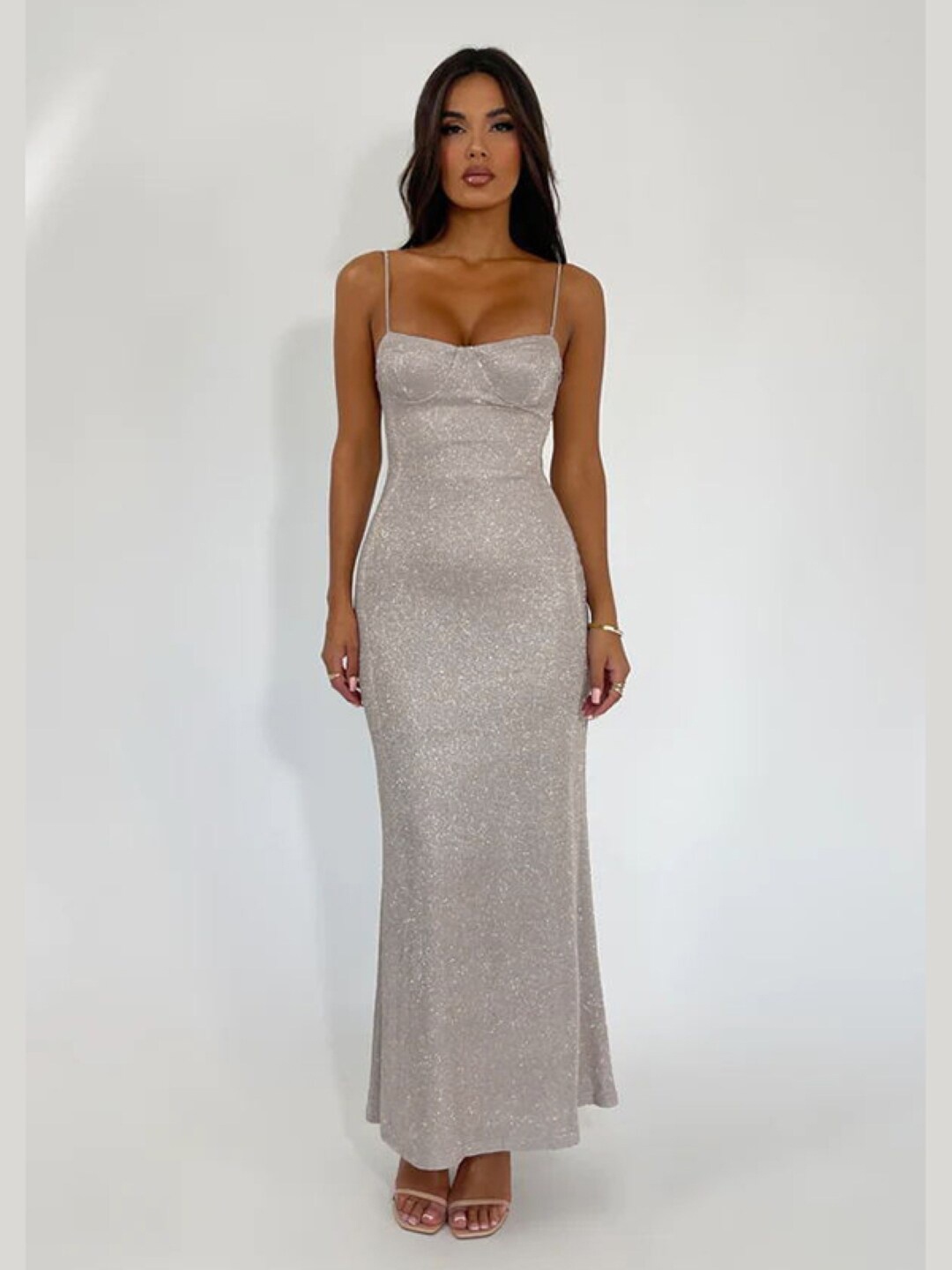 

StyleCast Maxi Dress, Grey