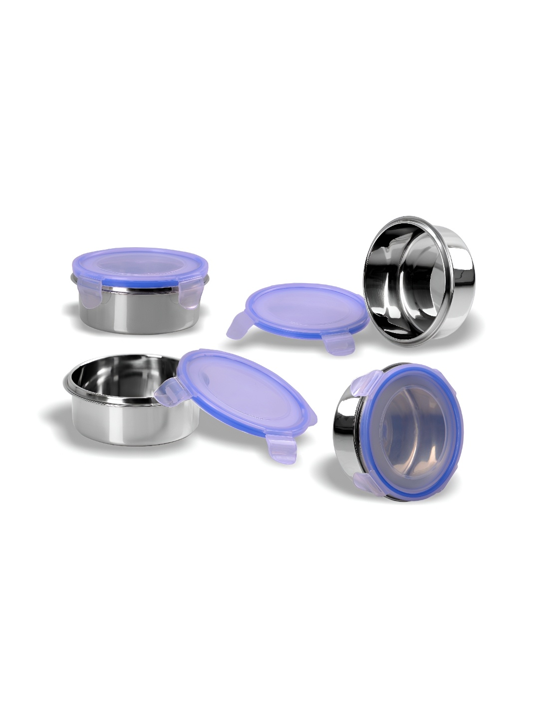 

Sumeet Steel Stainless Steel Dishwasher Safe Lunch Box