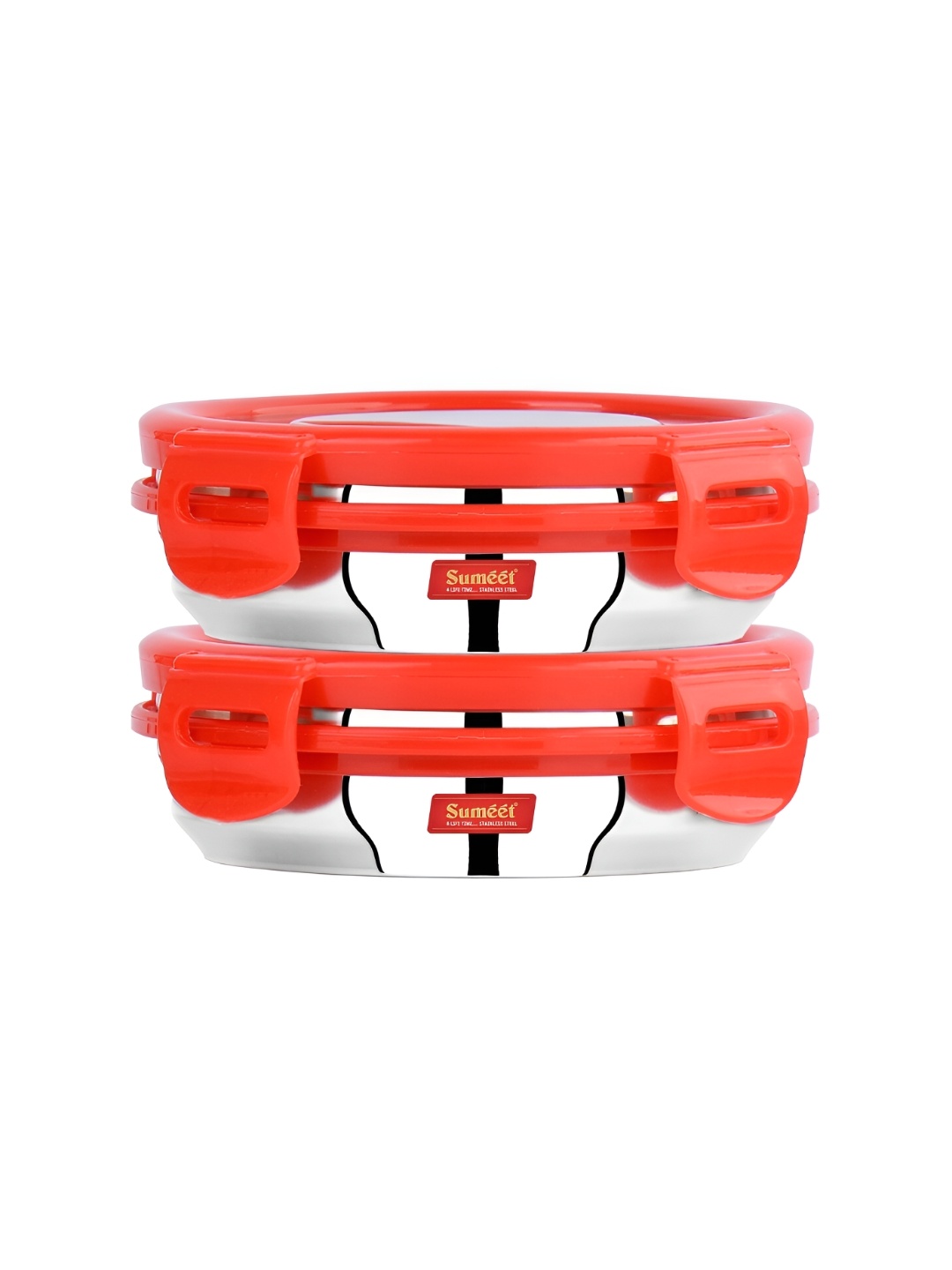 

Sumeet Steel Stainless Steel Dishwasher Safe Lunch Box