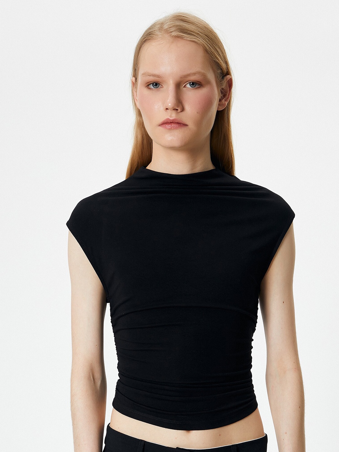 

Koton Crop Top, Black