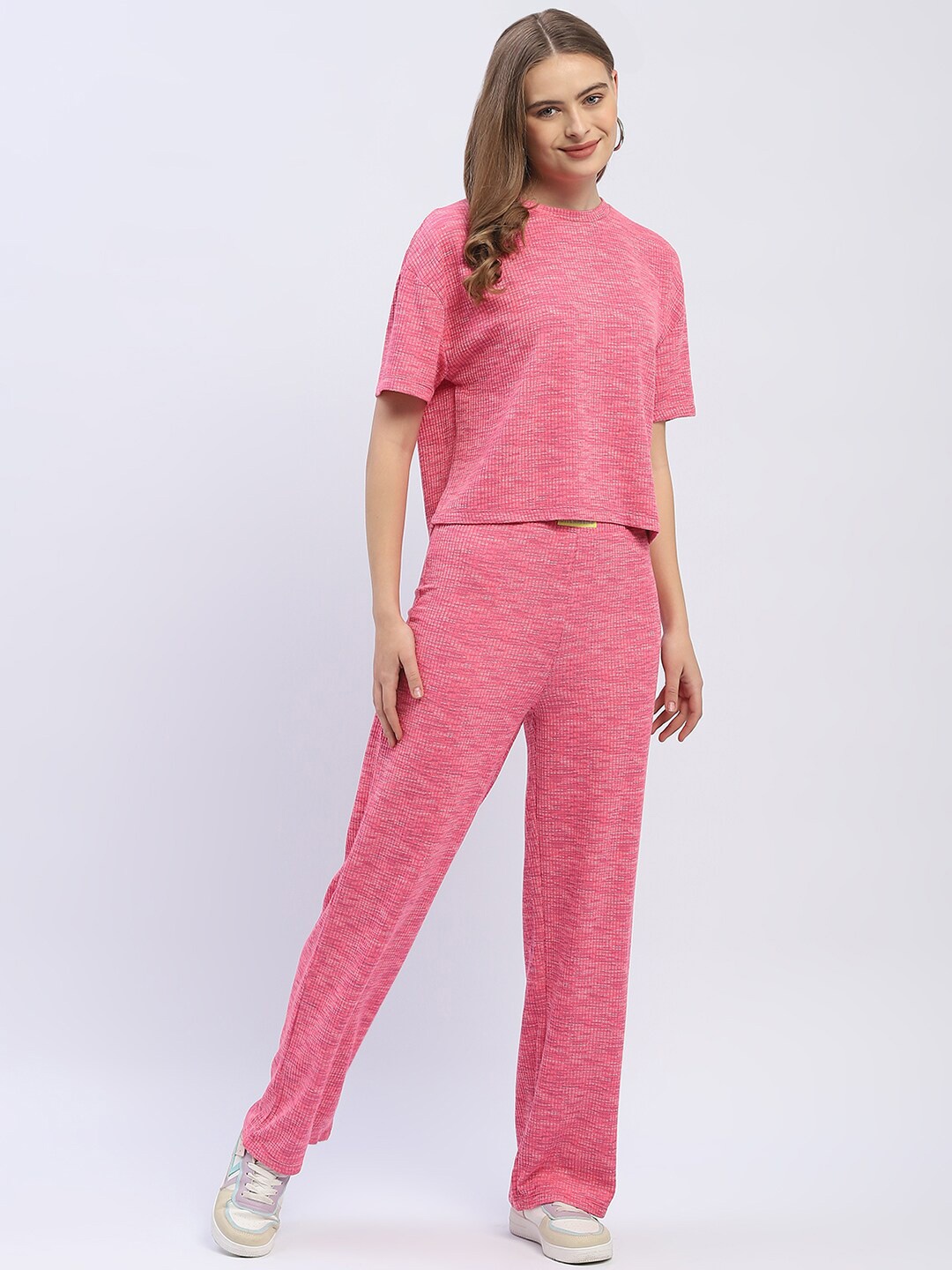 

Madame Top With Trousers Co-Ords, Pink