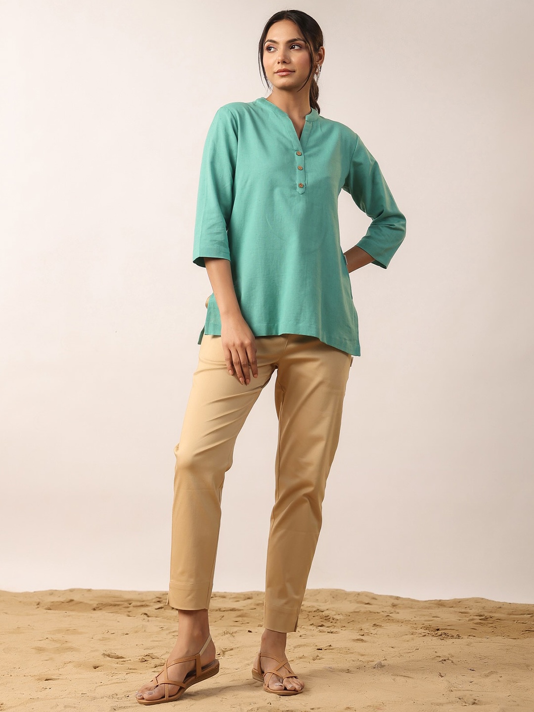 

JISORA Cotton Top, Green