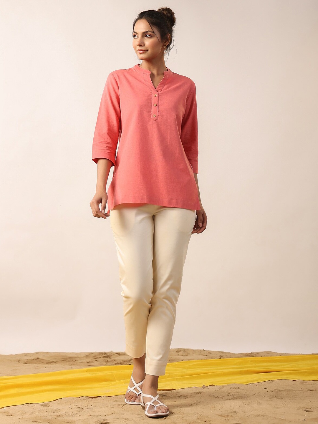 

JISORA Cotton Top, Pink
