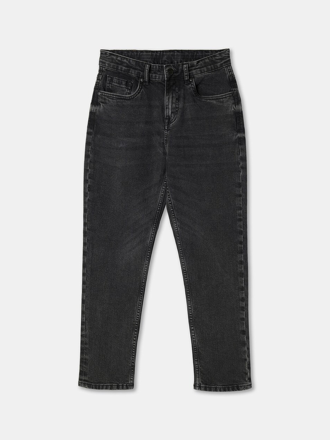 

R&B Boys Slim Fit Jeans, Black