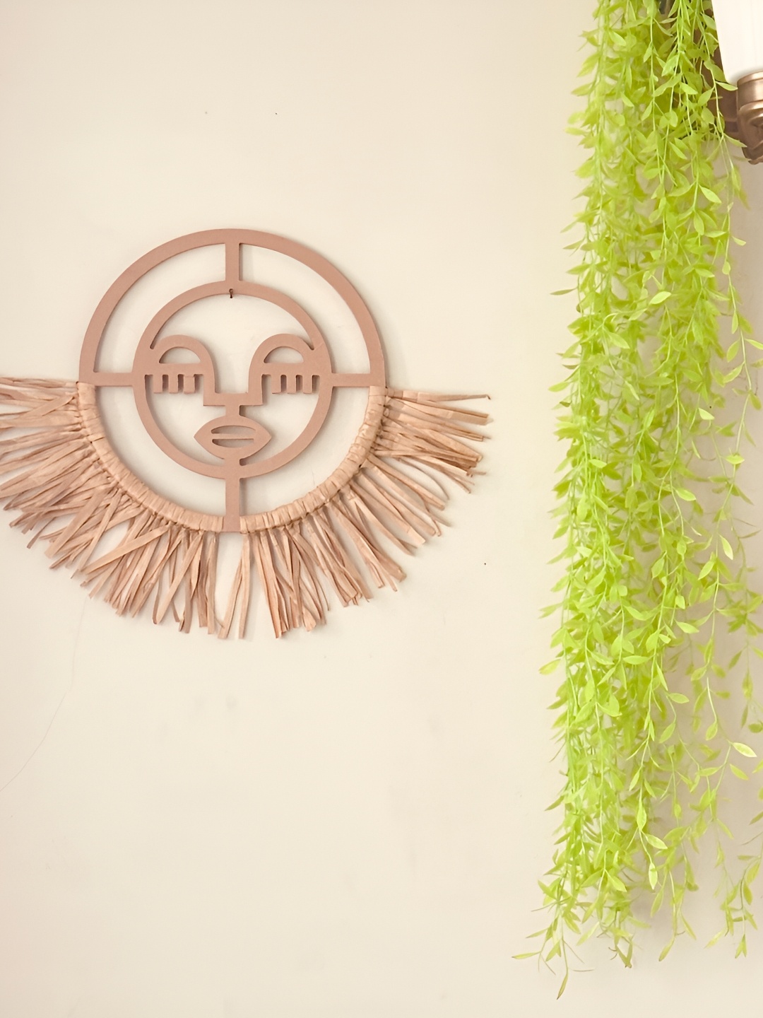 

Classy Tulip Brown Beautiful African Face Wall Dcor