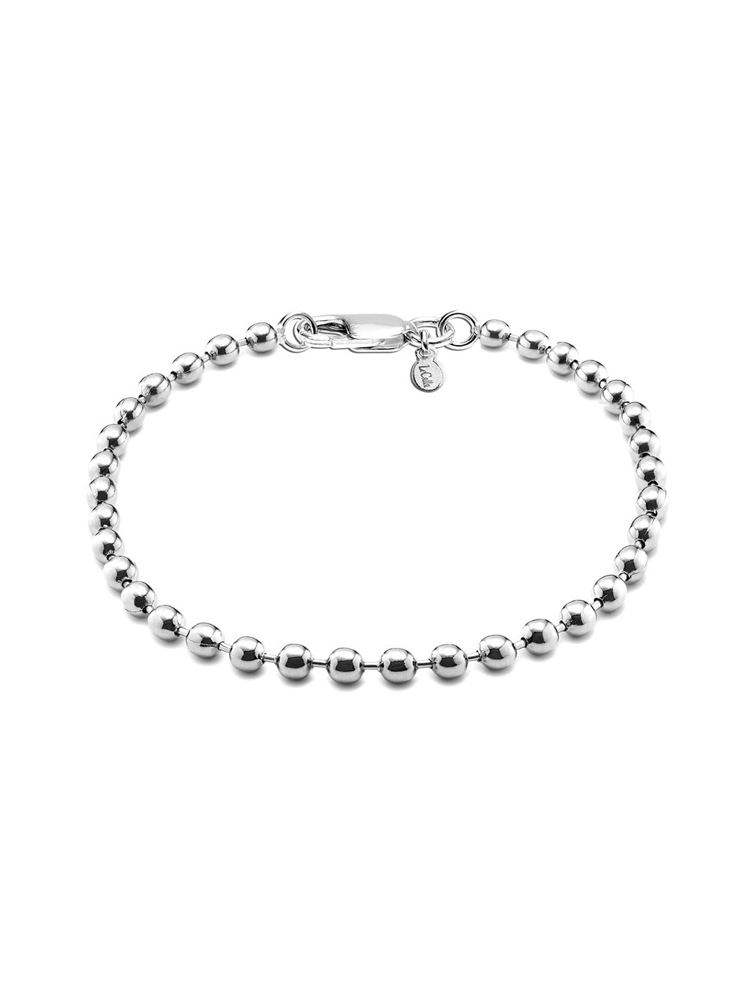 

LeCalla 925 Sterling Silver Rhodium Plated Link Bracelet