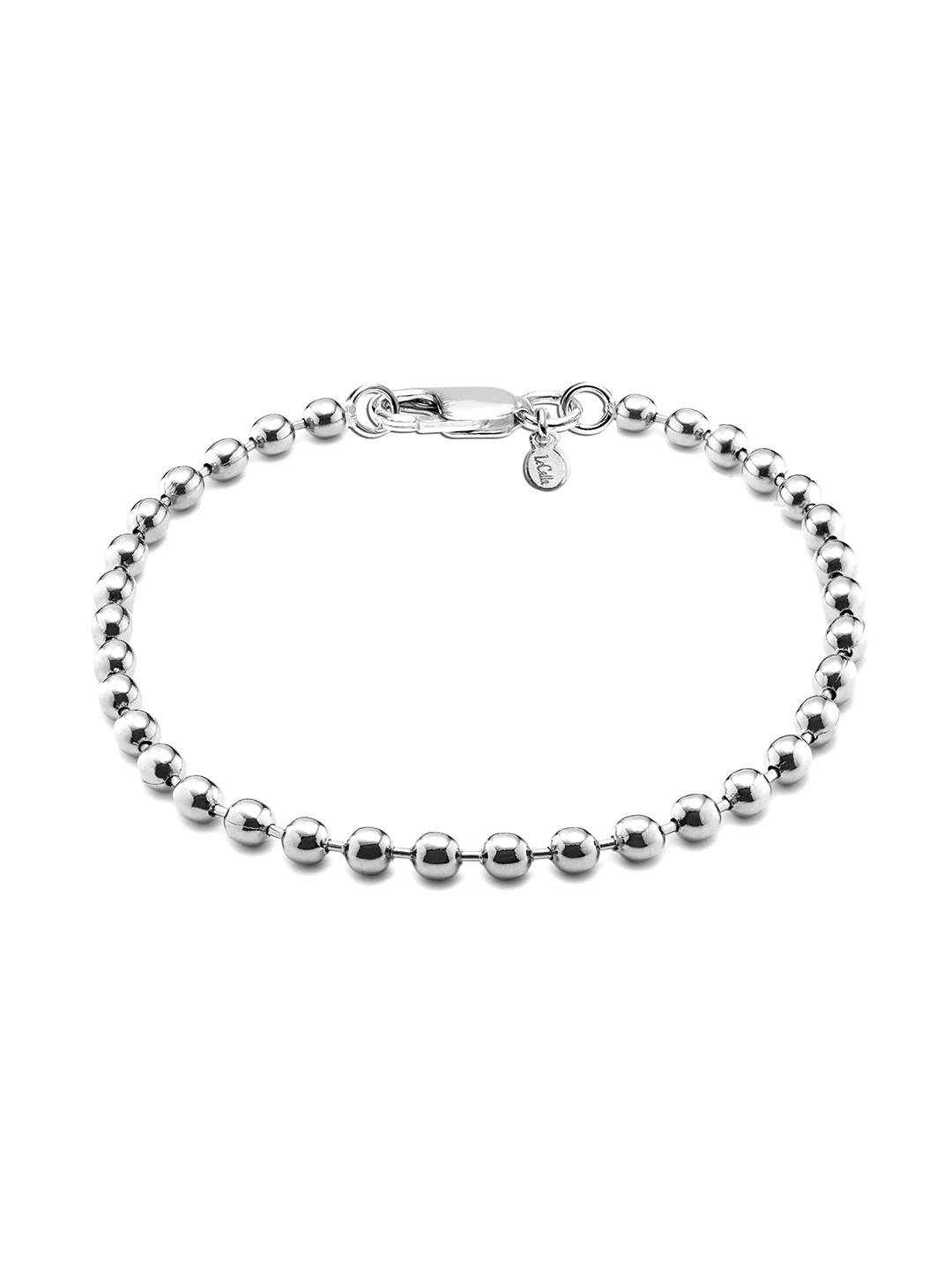 

LeCalla 925 Sterling Silver Rhodium Plated Link Bracelet