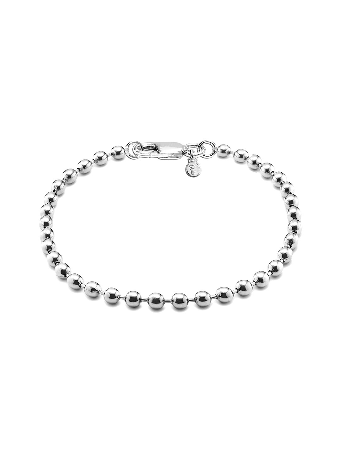 

LeCalla 925 Sterling Silver Rhodium Plated Link Bracelet