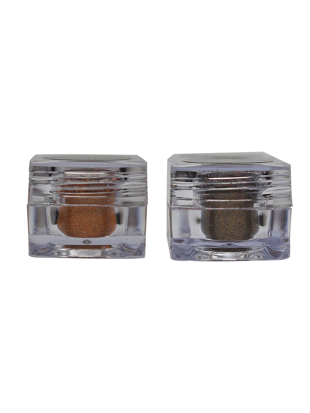 

Veoni BELLE Set of 2 HD Holographic Glitter Eyeshadow 5 g each - Orange & Antique Gold