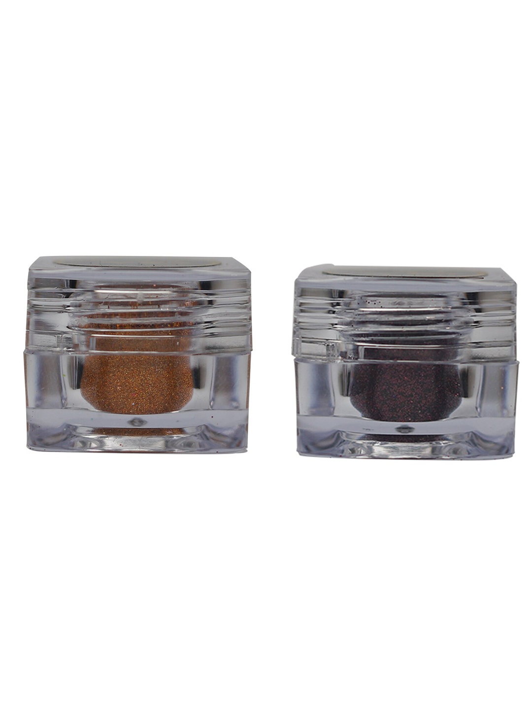 

Veoni BELLE Set of 2 HD Holographic Glitter Eyeshadow 5 g each - Orange & Wine