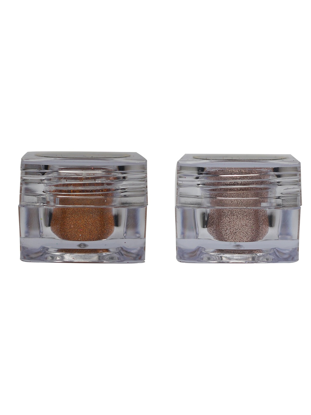 

Veoni BELLE Set of 2 HD Holographic Glitter Eyeshadow 5 g each - Orange & Rose Gold
