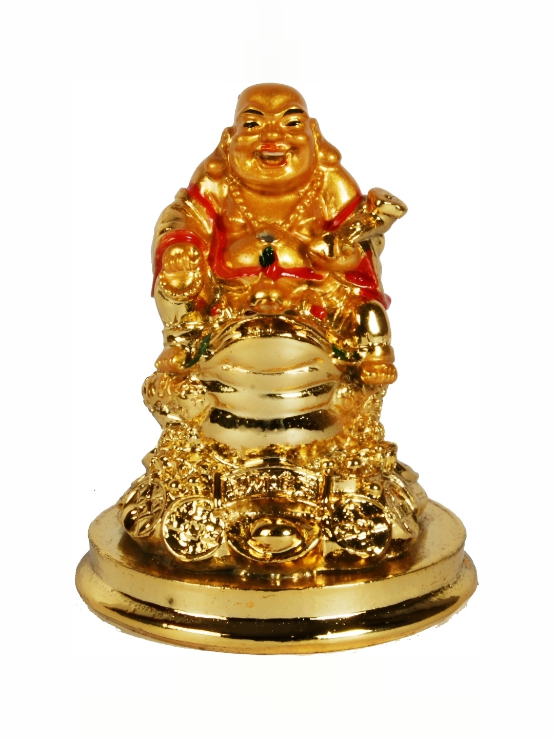 

Sigaram Gold-Toned Figurine Showpiece