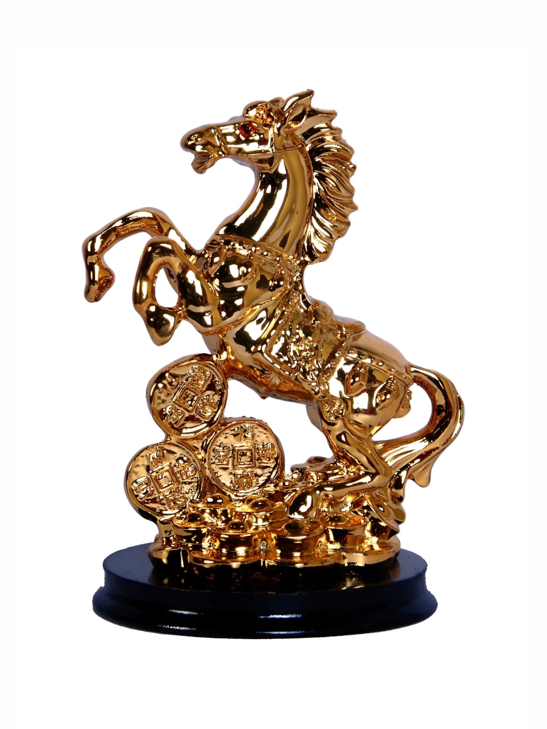 

Sigaram Gold-Toned Figurine Showpiece